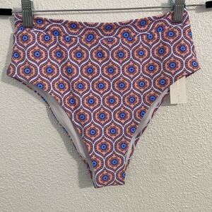 NWT- Raisins- high waisted cheeky bikini bottoms- size medium